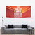 Custom Belgium Tennis Champions Tapestry Winners Never Quit with A Crowned Lion