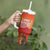 Custom Belgium Tennis Champions Tumbler With Handle Winners Never Quit with A Crowned Lion