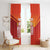Custom Belgium Tennis Champions Window Curtain Winners Never Quit with A Crowned Lion