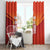 Custom Belgium Tennis Champions Window Curtain Winners Never Quit with A Crowned Lion