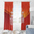 Custom Belgium Tennis Champions Window Curtain Winners Never Quit with A Crowned Lion