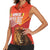 Custom Belgium Tennis Champions Women Sleeveless Polo Shirt Winners Never Quit with A Crowned Lion