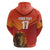 Custom Belgium Tennis Champions Zip Hoodie Winners Never Quit with A Crowned Lion