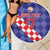 Custom Croatia Basketball Beach Blanket Sporty Style