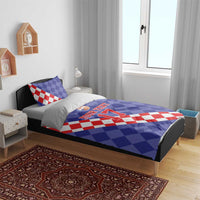Custom Croatia Basketball Bedding Set Sporty Style