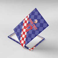 Custom Croatia Basketball Canvas Wall Art Sporty Style