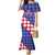 Custom Croatia Basketball Family Matching Mermaid Dress and Hawaiian Shirt Sporty Style