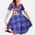 Custom Croatia Basketball Family Matching Off Shoulder Maxi Dress and Hawaiian Shirt Sporty Style