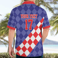 Custom Croatia Basketball Hawaiian Shirt Sporty Style
