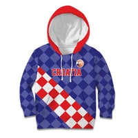 Custom Croatia Basketball Kid Hoodie Sporty Style