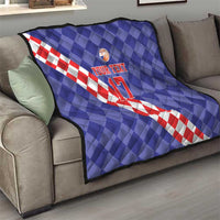 Custom Croatia Basketball Quilt Sporty Style