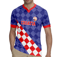 Custom Croatia Basketball Rugby Jersey Sporty Style