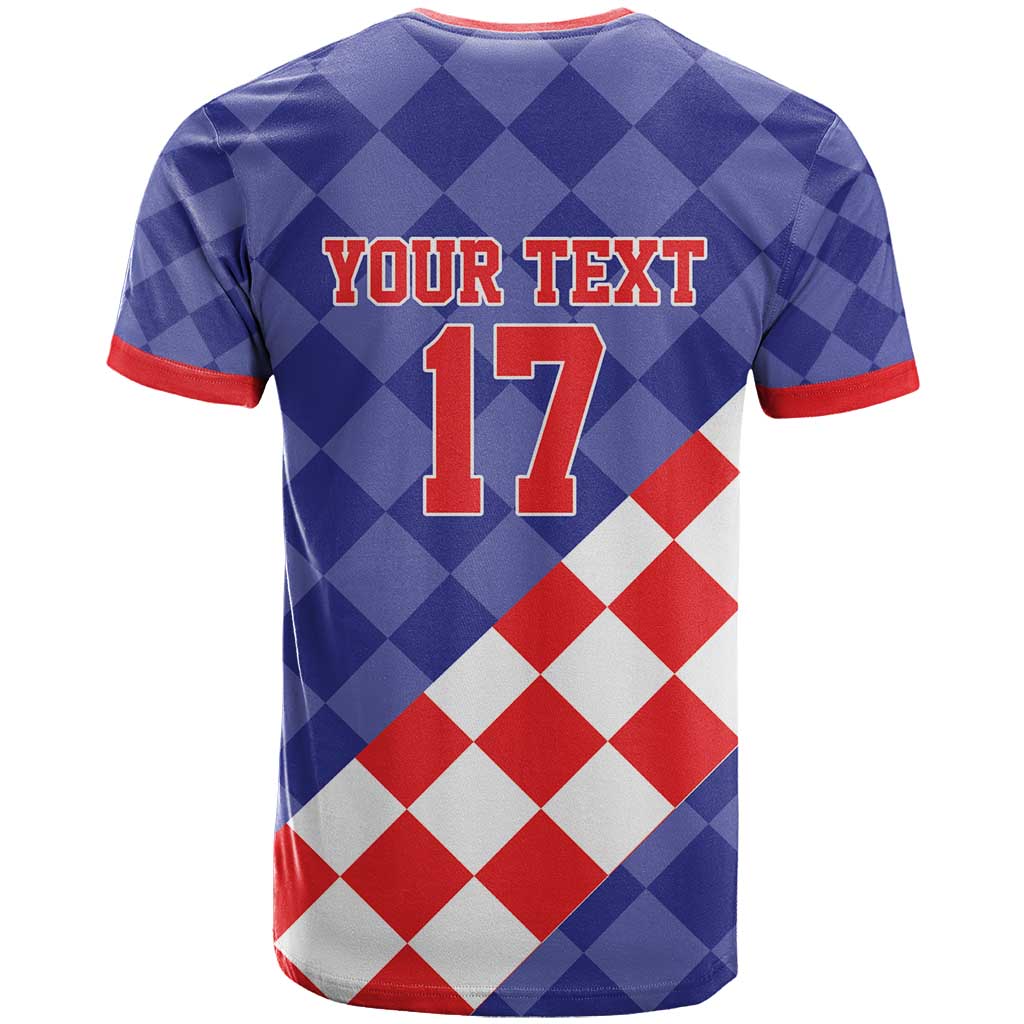 Custom Croatia Basketball T Shirt Sporty Style