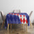 Custom Croatia Basketball Tablecloth Sporty Style