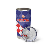 Custom Croatia Basketball Tumbler Cup Sporty Style
