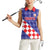 Custom Croatia Basketball Women Sleeveless Polo Shirt Sporty Style