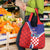 Personalized Croatia Coat of Arms Grocery Bag Checkerboard Style