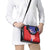 Personalized Croatia Coat of Arms Shoulder Handbag Checkerboard Style