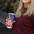 Personalized Croatia Coat of Arms Tumbler Cup Checkerboard Style