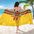 Custom Colombia Football Sarong Retro Yellow Style