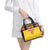 Custom Colombia Football Shoulder Handbag Retro Yellow Style