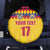 Custom Colombia Football Spare Tire Cover Retro Yellow Style