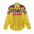 Custom Colombia Football Women Casual Shirt Retro Yellow Style