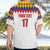 Custom Colombia Football Hawaiian Shirt Retro White Style