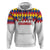 Custom Colombia Football Hoodie Retro White Style