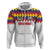 Custom Colombia Football Hoodie Retro White Style