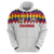 Custom Colombia Football Hoodie Retro White Style