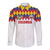 Custom Colombia Football Long Sleeve Button Shirt Retro White Style