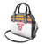 Custom Colombia Football Shoulder Handbag Retro White Style