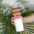 Custom Colombia Football Skinny Tumbler Retro White Style