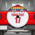 Custom Colombia Football Spare Tire Cover Retro White Style
