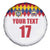 Custom Colombia Football Spare Tire Cover Retro White Style