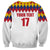Custom Colombia Football Sweatshirt Retro White Style