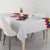 Custom Colombia Football Tablecloth Retro White Style