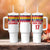 Custom Colombia Football Tumbler With Handle Retro White Style