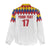 Custom Colombia Football Women Casual Shirt Retro White Style