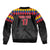 Custom Colombia Football Bomber Jacket Retro Black Style