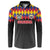 Custom Colombia Football Button Sweatshirt Retro Black Style
