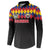 Custom Colombia Football Button Sweatshirt Retro Black Style