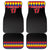 Custom Colombia Football Car Mats Retro Black Style