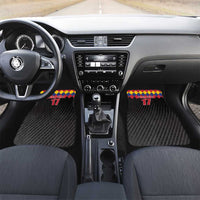 Custom Colombia Football Car Mats Retro Black Style