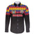 Custom Colombia Football Family Matching Mermaid Dress and Hawaiian Shirt Retro Black Style