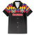 Custom Colombia Football Family Matching Short Sleeve Bodycon Dress and Hawaiian Shirt Retro Black Style