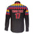 Custom Colombia Football Family Matching Short Sleeve Bodycon Dress and Hawaiian Shirt Retro Black Style