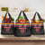 Custom Colombia Football Grocery Bag Retro Black Style