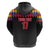 Custom Colombia Football Hoodie Retro Black Style